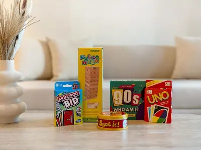 a group of food items sitting on a table at UrbanStays Dubai - Act Tower in Dubai