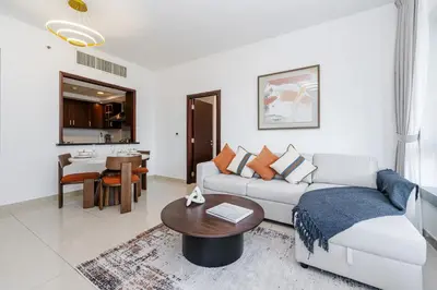 Gallery image of Modern 1BR with Balcony Near Burj Khalifa in Dubai