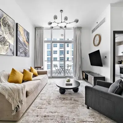 Newly-furnished 1BR at DEC Tower 2
