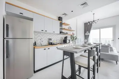 Gallery image of StayShort - Soothing Studio Apartment in Collective Tower at Dubai Hills in Dubai