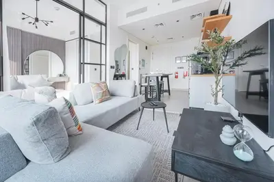 Gallery image of StayShort - Soothing Studio Apartment in Collective Tower at Dubai Hills in Dubai