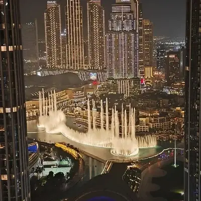 Luxury 3BR and Maid room Forte Tower 1 with Fountain View