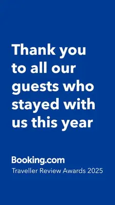 a blue background with the words thank you to all our guests who stayed with us at Breathtaking Sea and Palm View Spacious Studio with Vibrant Vibes in JBR By SWEET HOMES in Dubai