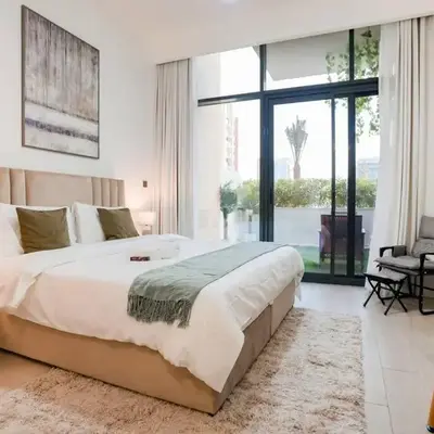 Cozy Studio with Garden Views in Nad Al Sheba