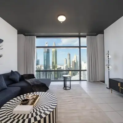 Luxury 1-Bed DIFC Stay - City Views in a Prime Area