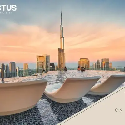 Luxury Seaview 2BR - Paramount Midtown - 6 Guests - 64F Pool Access & Burj View