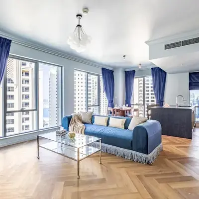 Unique JBR Gem - Full Sea View - Designer's Choice - 5 min walk from JBR Beach