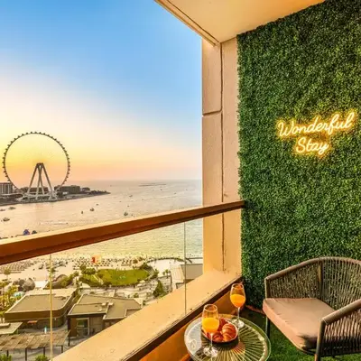 WonderfulStay At JBR - Luxury Dubai Eye View Living - Beach Access - Brand New Luxury Apartments