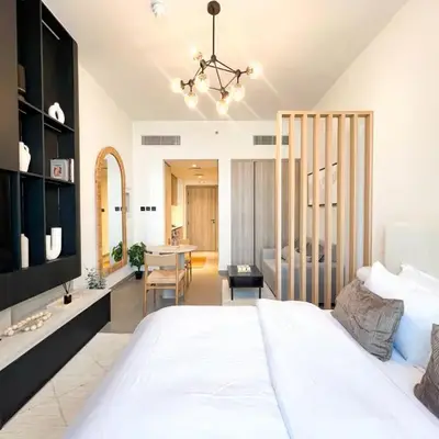 Modern Studio in JVC - Pool