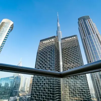 Trendy 2BR Direct Mall Access Burj View High Floor