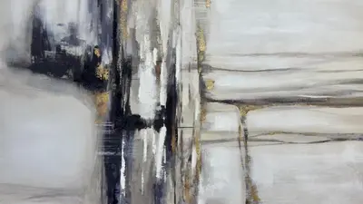 an image of a painting of a street at Studio next Dubai Mall with pool in Dubai