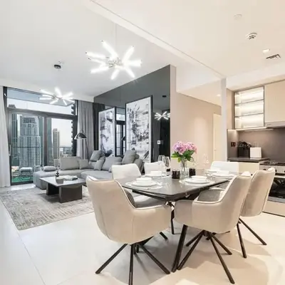 Luxury 4BR Burj Khalifa View Dubai Mall