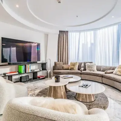Modern & Bright Canal View 2BR Near Dubai Mall by Vibel