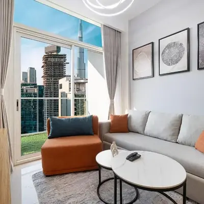 Exclusive 1-Bedroom Apartment with Breathtaking Burj Khalifa Views in the Heart of Dubai