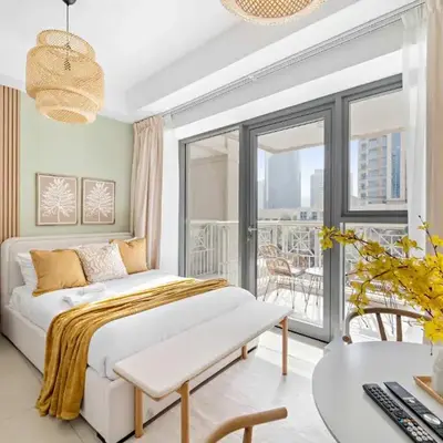 Silkhaus Modern Studio with Burj Khalifa View