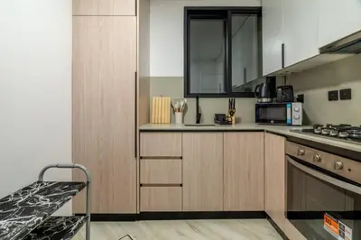 Gallery image of Modern 1 Bedroom Oasis in the Heart of JVC in Dubai