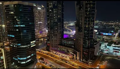 Gallery image of Chic apartment near down town in business bay in Dubai