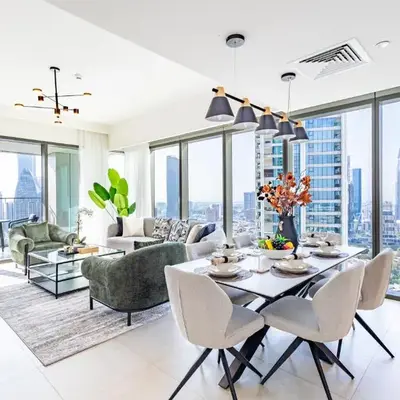 Premium 3BR l Office with Burj Khalifa & Fountain Views