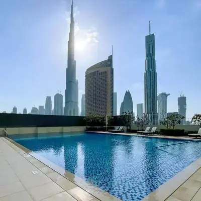 bnbme - Luxury 4BR Downtown Views II Apt Burj Khalifa Views Pool Gym Parking