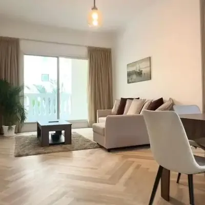 Modern 1BR Retreat with Balcony in Vibrant JVC by Bhavan Vacation Homes