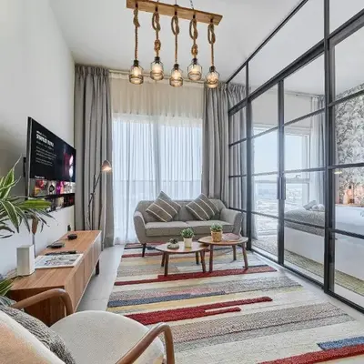 Elegant & Bright 1BR Getaway Near Dubai Hills Park