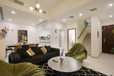 Gallery image of Livbnb- Classy 3BR plus Maid's Villa with Private Patio in Dubai