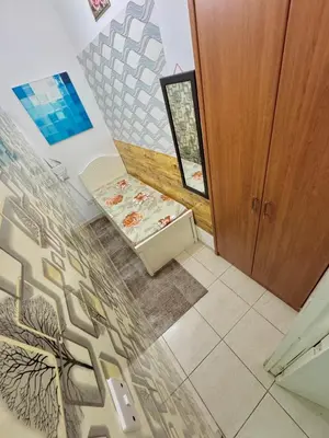 a view of a room with a staircase and a floor at Cool valley homes in Dubai