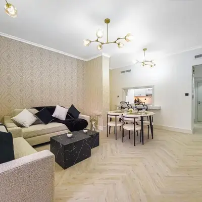 Luxury 2-bed Condo Full Burj Khalifa Lights View!