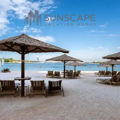 Spacious 2BR with Pool & Private Beach Access