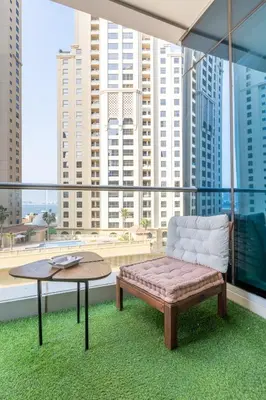 Gallery image of Seaview Elegance! 1-Bedroom Retreat in Marina Promenade in Dubai