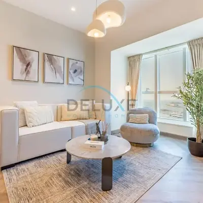 Upgraded 1BR Overlooking Palm Jumeirah & Sea Views from Living to Bedroom