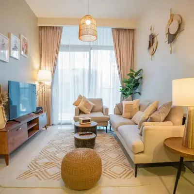 Cozy Retreat with Burj Views by Bnbeyond