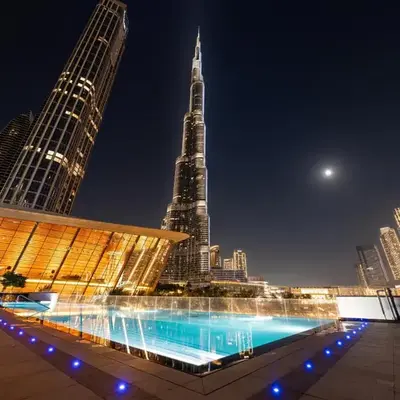 1 Bedroom apt High end luxurios building Next to Dubai mall