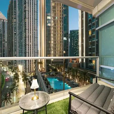 Beautiful 2 BR Apartment next to Opera I Burj View
