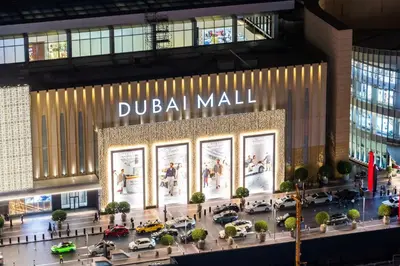 a rendering of the dubai mall in dubai city at Elegant 4BR Apartment with Burj Khalifa and Fountain Views Connected to Dubai Mall in Dubai