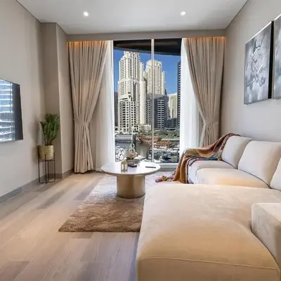 Luxury Full Marina View 1 Bedroom Hall & Infinity Pool on Marina Walk