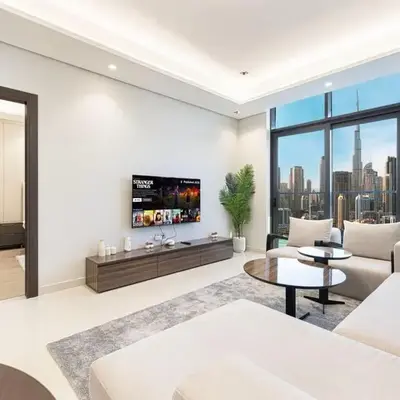 New 1BR APT Business Bay w Burj View
