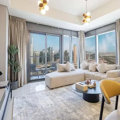 Modern 3-Bedroom Apartment with Breathtaking City Views
