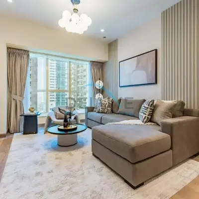 Upgraded 2BR with Partial Sea View Near to Dubai Tram
