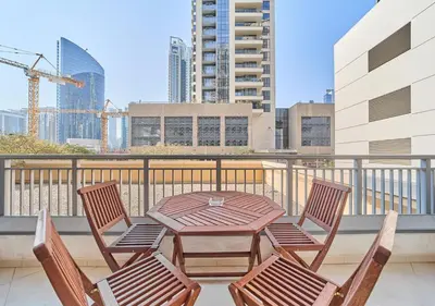 Gallery image of Golden Homes CLAREN TOWER Luxe living 1BR Plus Study Room Near Dubai mall Downtown Dubai in Dubai