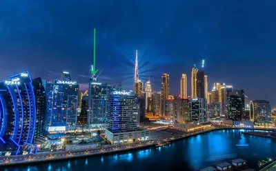 Gallery image of beautiful canal view 1-bedroom apartment in the heart of business bay in Dubai