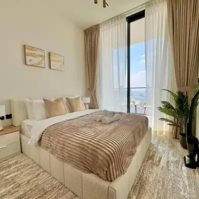 Modern 1br In Jvc Balcony