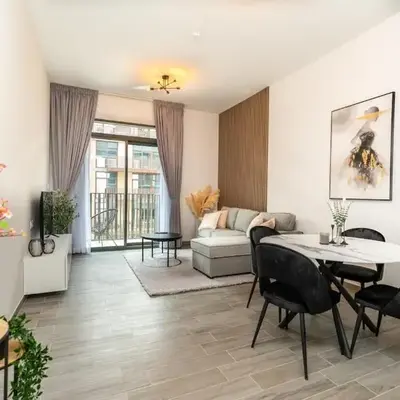 Sleek & Modern 1BR with Luxury Pool in JVC