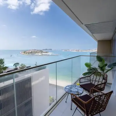 2BD designed by Elie Saab with Private Beach Sea View by EE Holiday Homes