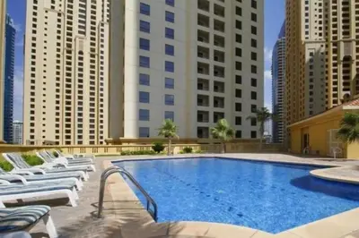 Gallery image of 2BR Apartment in JBR, The Walk in Dubai