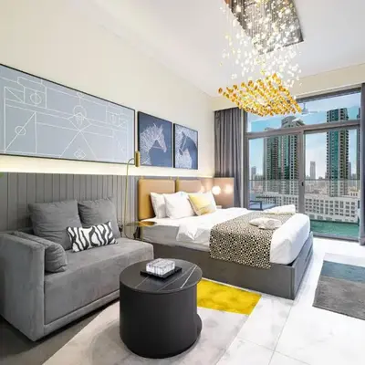 Luxury Studio Near Dubai Mall few mints walk