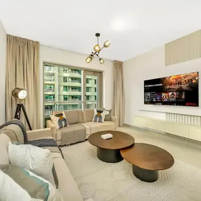 Stylish 1BR - Burj Khalifa View