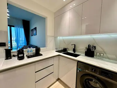 Gallery image of Stylish 1BR Apartment with Balcony & Cityscape Views in Binghatti Heights in Dubai