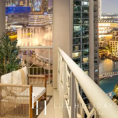 LUX The Burj Khalifa Fountain View Suite 2