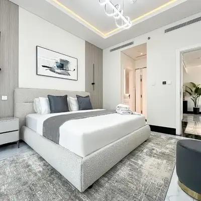 Trophy-Lux 1BR Jacuzzi Suite Busbay W Big Balcony